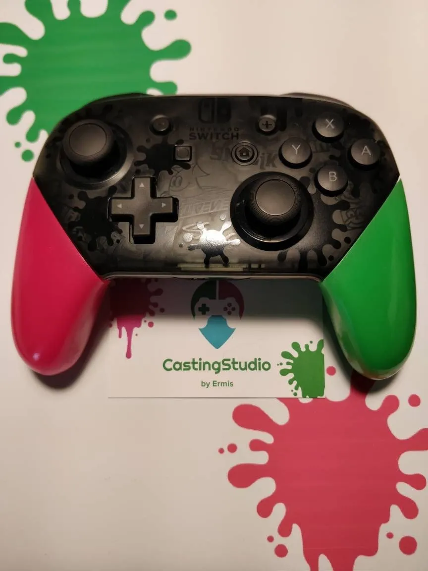 Nintendo Switch Pro Controller Glow in the Dark Replacement Grip Handles