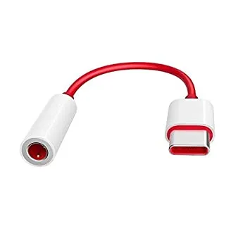 Oneplus 9R Noise Cancelling Headphone Jack Connector (Type-C to 3.5mm Splitter)