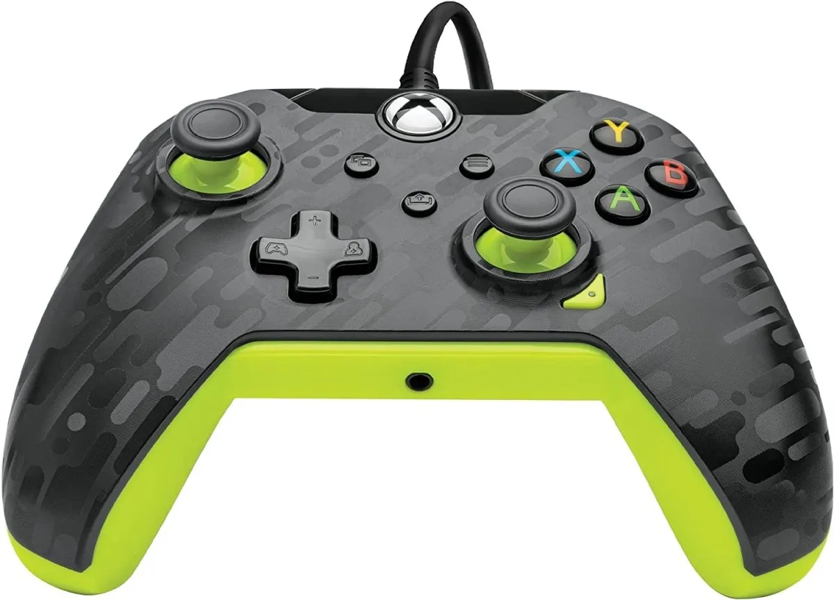 PDP Electric Carbon Wired Controller for Xbox