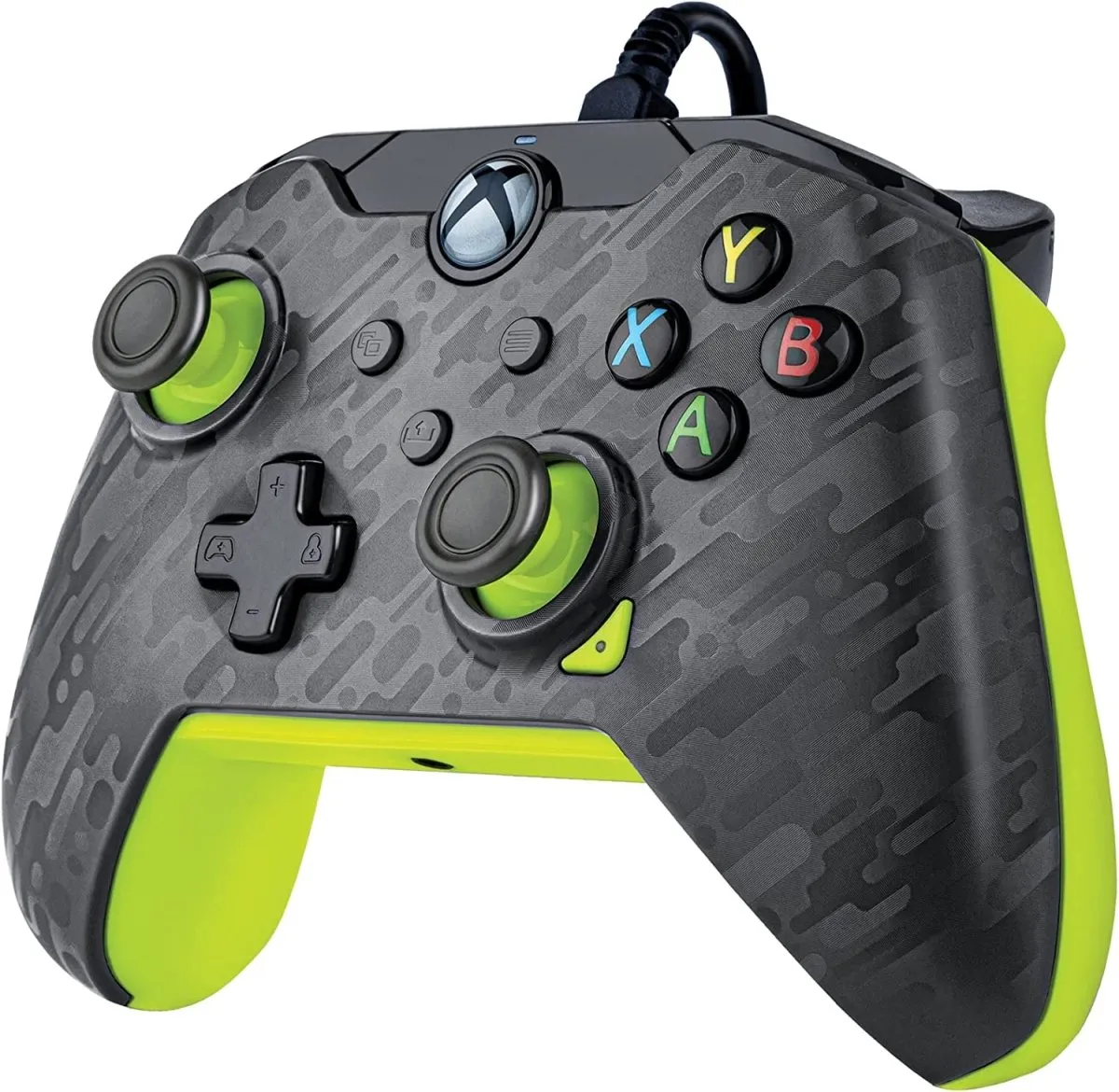 PDP Electric Carbon Wired Controller for Xbox