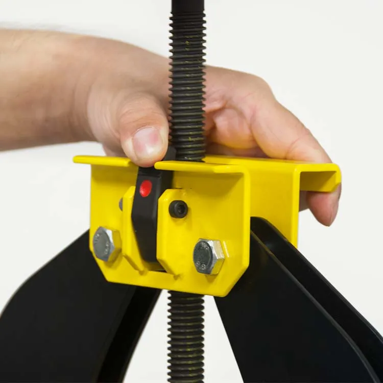 Pipe Alignment Clamps with Quick-Acting Lever