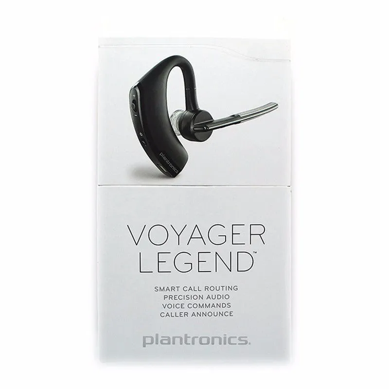 Plantronics Voyager Legend Wireless Bluetooth Headset for iOS & Android - Black