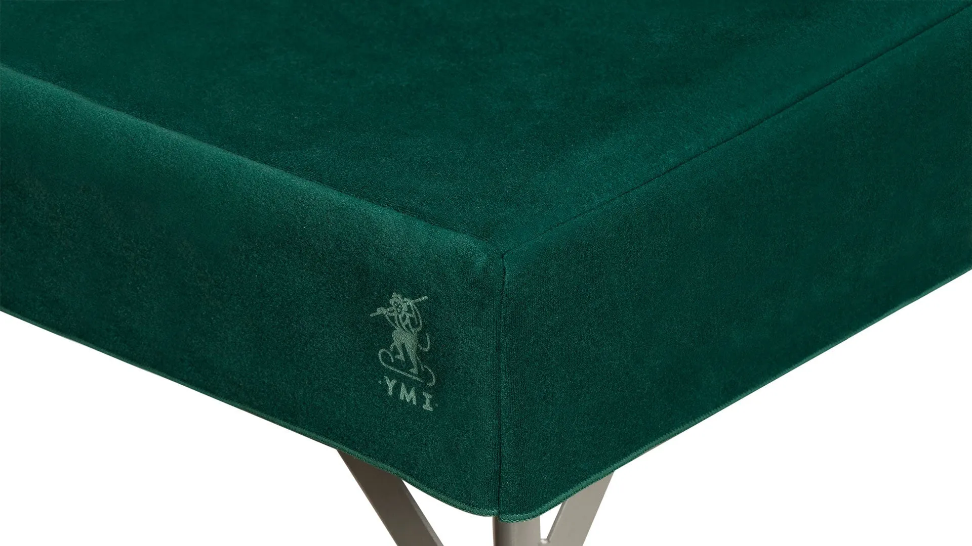 Professional Grade Green Square Table Cover for Card Games, Mahjong, Board Games, Dice Games, and More - 34.8 x 34.8"