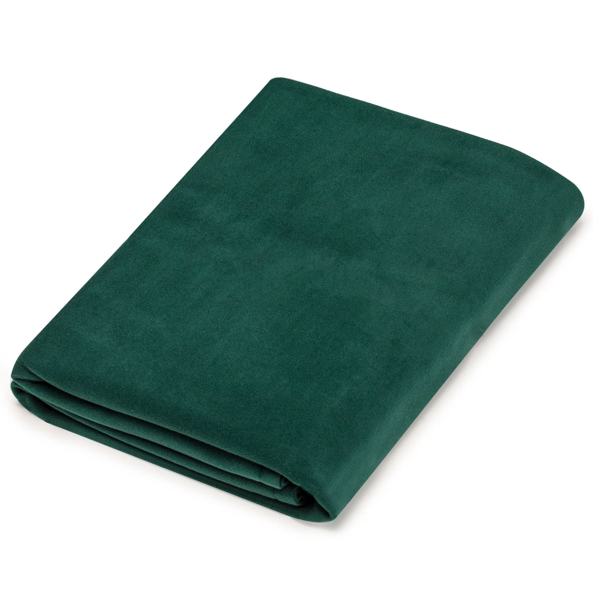 Professional Grade Green Square Table Cover for Card Games, Mahjong, Board Games, Dice Games, and More - 34.8 x 34.8"