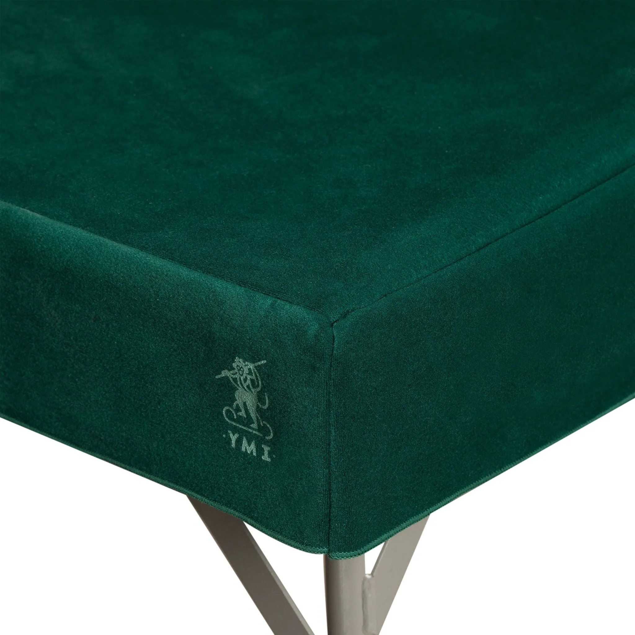 Professional Grade Green Square Table Cover for Card Games, Mahjong, Board Games, Dice Games, and More - 34.8 x 34.8"