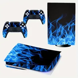 PS5 Disc Version Full Console and Controllers Vinyl Skin Sticker