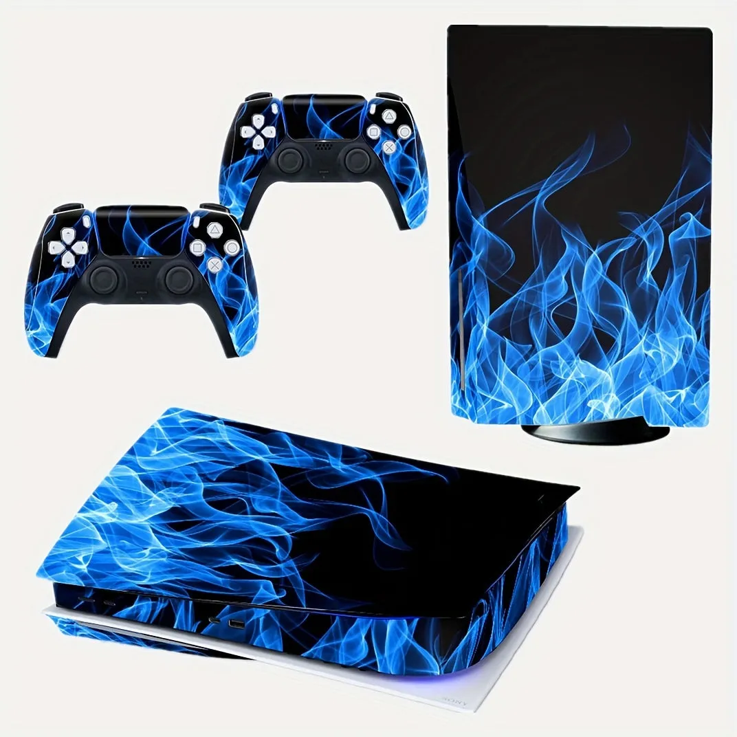 PS5 Disc Version Full Console and Controllers Vinyl Skin Sticker