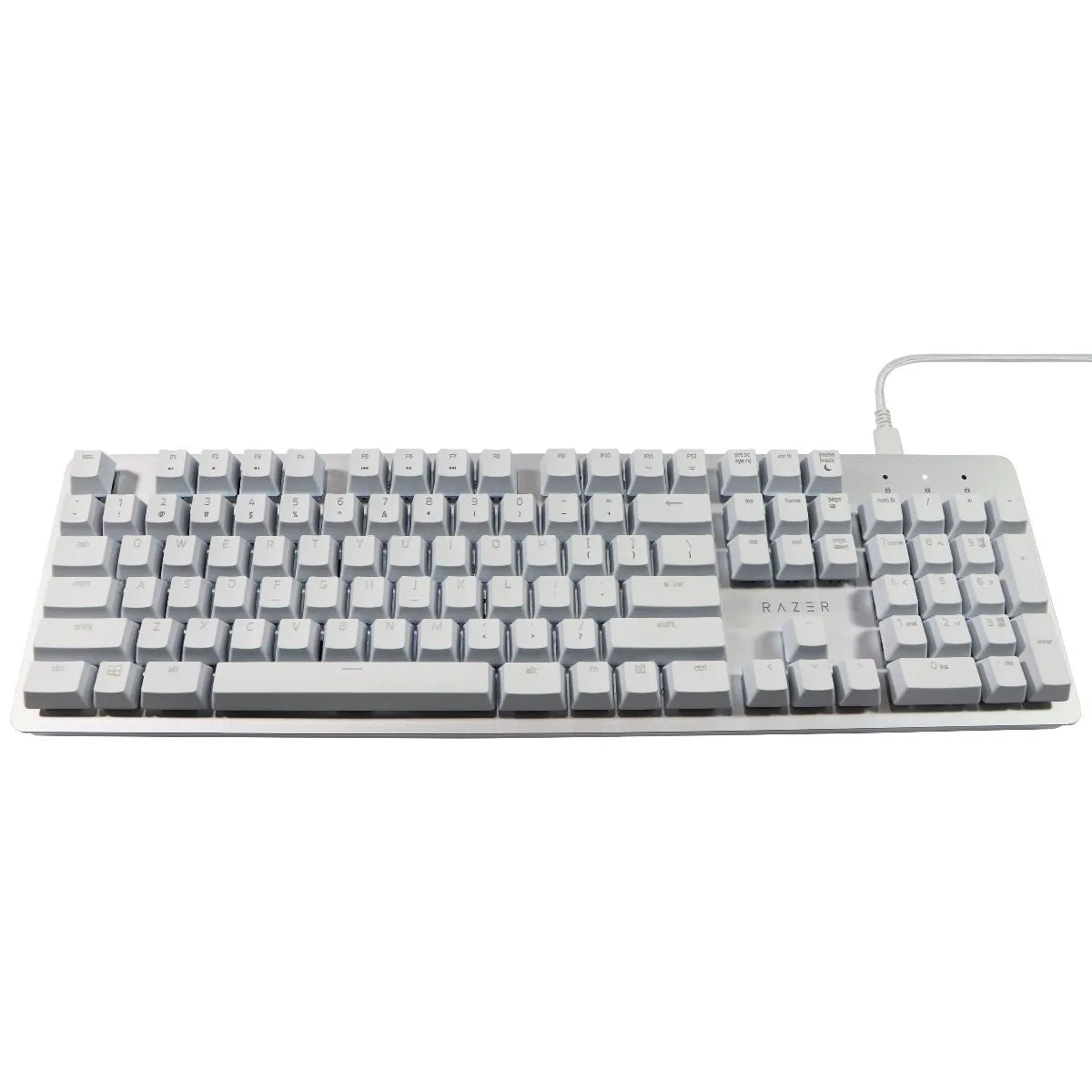 Razer Pro Type: Wireless Mechanical Keyboard with Razer Orange Switches - White