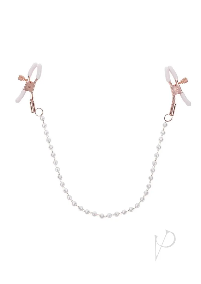 Sandm Peaches N Creame Pearl Nipple Clamps