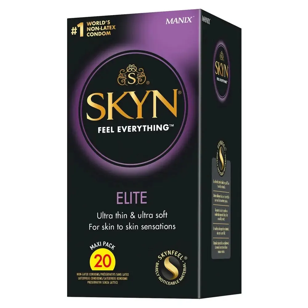 Skyn Latex Free Elite Ultra Thin Condoms 20 Pack