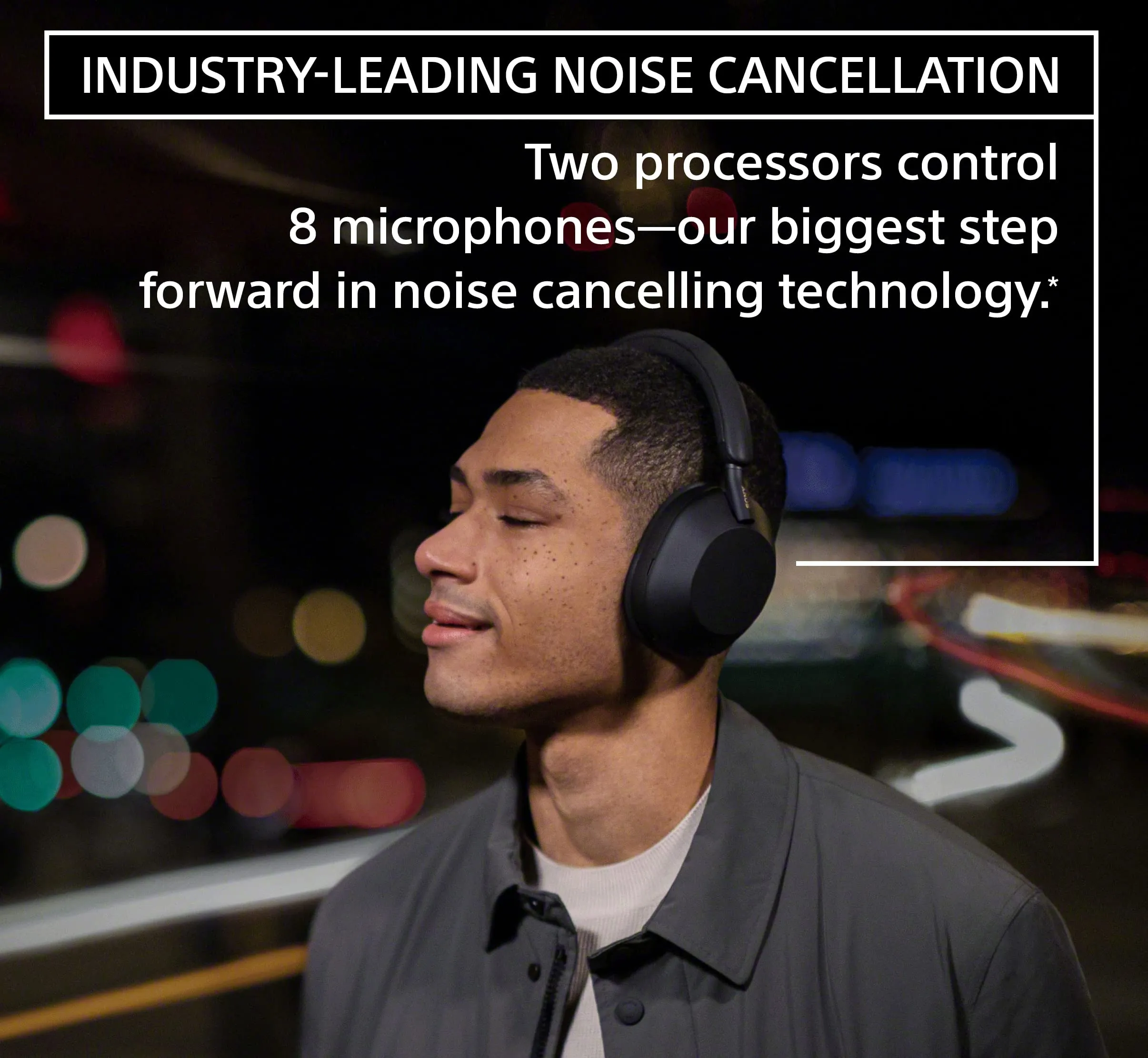 Sony Wireless Noise Cancelling Headphones.