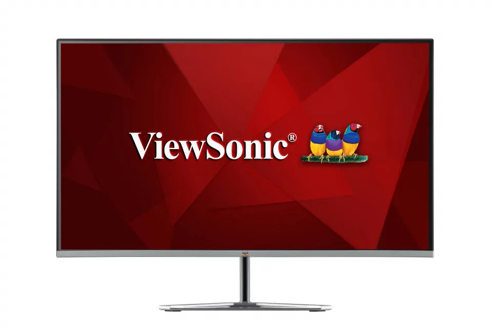 Viewsonic Vx2476-Smh - Led Monitor - 24" (23.8" Viewable) - 1920 X 1080 Full Hd (1080P) @ 75 Hz - Ips - 250 Cd/M� - 1000