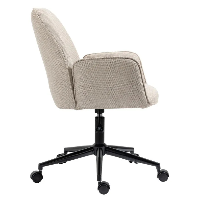 Vini Fabric Office Chair - Beige