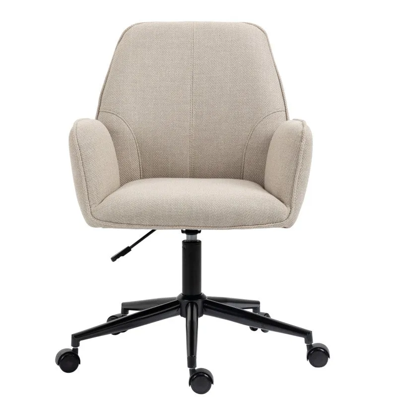 Vini Fabric Office Chair - Beige