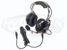 Volume Control Prerunner Headset - Over-the-Head Carbon Fiber